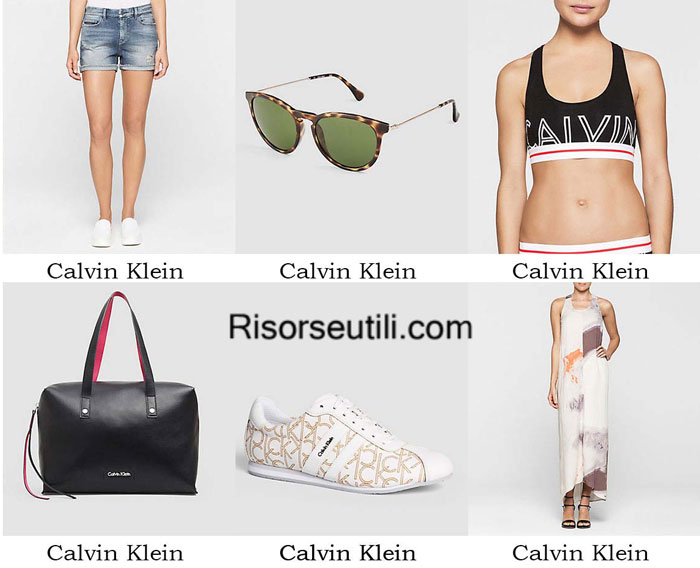 Fashion clothing Calvin Klein spring summer 2016 women