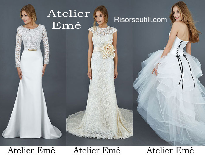 Bridal Atelier Emè spring summer 2016 wedding