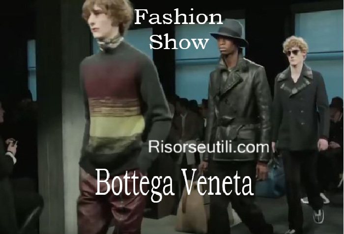 Fashion show Bottega Veneta fall winter 2016 2017 menswear