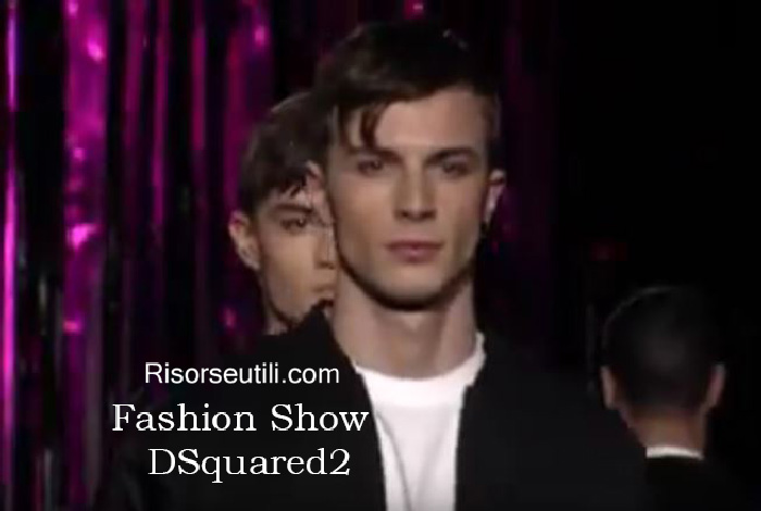 Fashion show DSquared2 fall winter 2016 2017 menswear