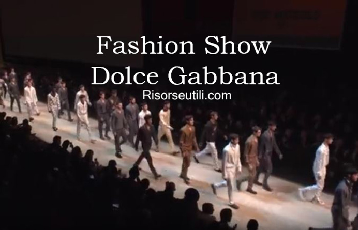 Fashion show Dolce Gabbana fall winter 2016 2017 menswear