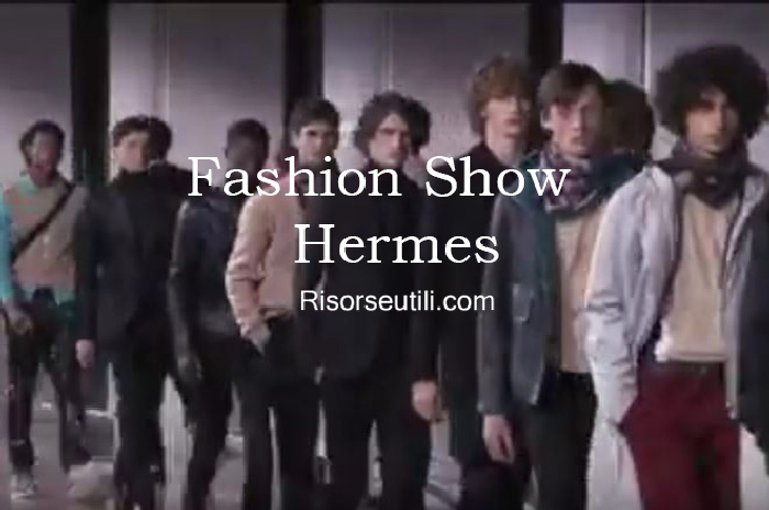 Fashion show Hermes fall winter 2016 2017 menswear