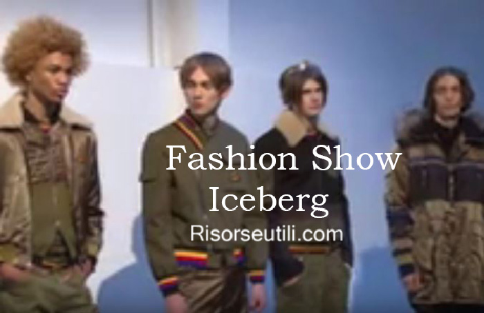 Fashion show Iceberg fall winter 2016 2017 menswear