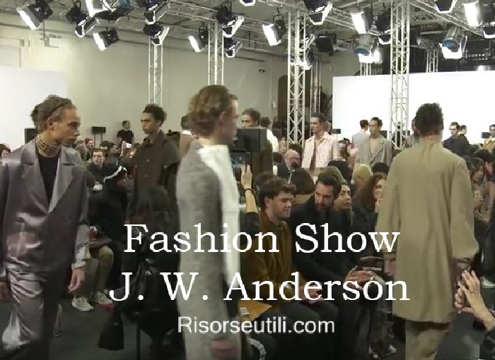 Fashion show J. W. Anderson fall winter 2016 2017 menswear