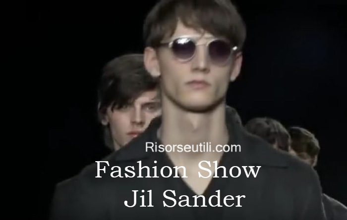 Fashion show Jil Sander fall winter 2016 2017 menswear