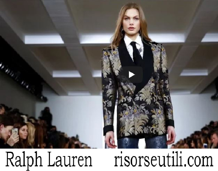 Fashion show Ralph Lauren fall winter 2016 2017 womenswear