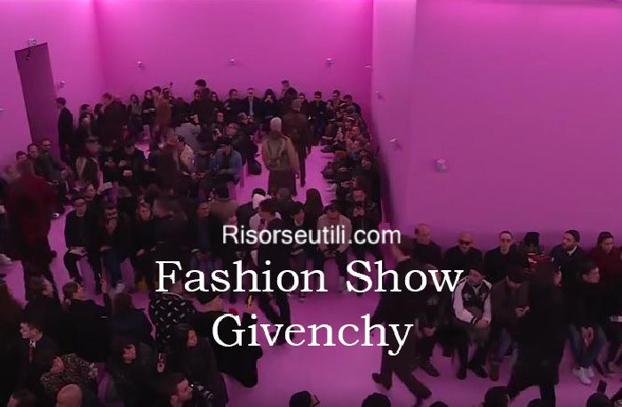 Fashion show Givenchy fall winter 2016 2017 menswear