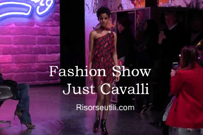 Fashion show Just Cavalli fall winter 2016 2017 womenswear
