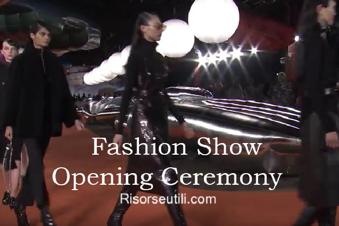 Fashion show Opening Ceremony fall winter 2016 2017 womenswear