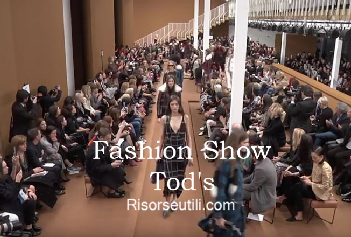 Fashion show Tods fall winter 2016 2017 womenswear