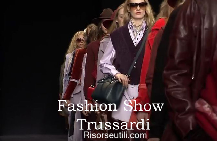 Fashion show Trussardi fall winter 2016 2017 womenswear