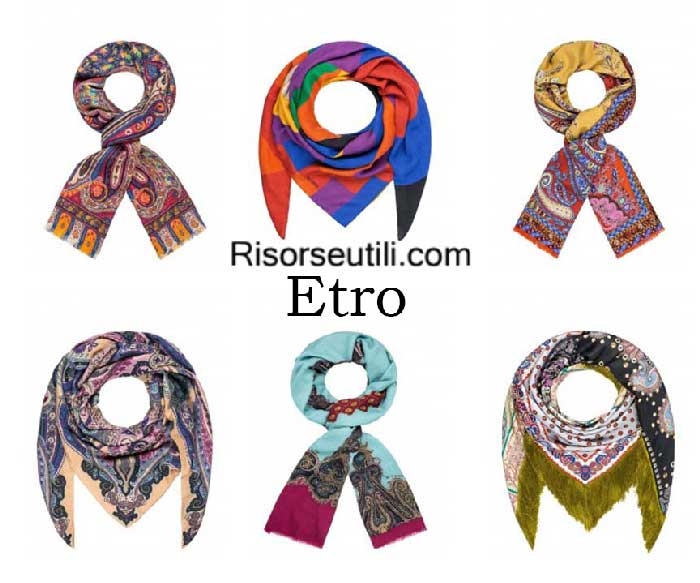 Scarves Etro fall winter 2016 2017 womenswear shawl