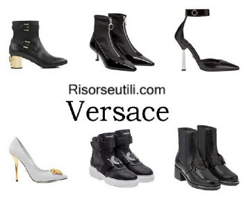 Shoes Versace fall winter 2016 2017 womenswear footwear