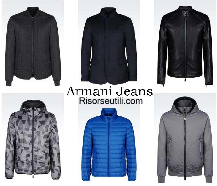 Jackets Armani Jeans fall winter 2016 2017 menswear