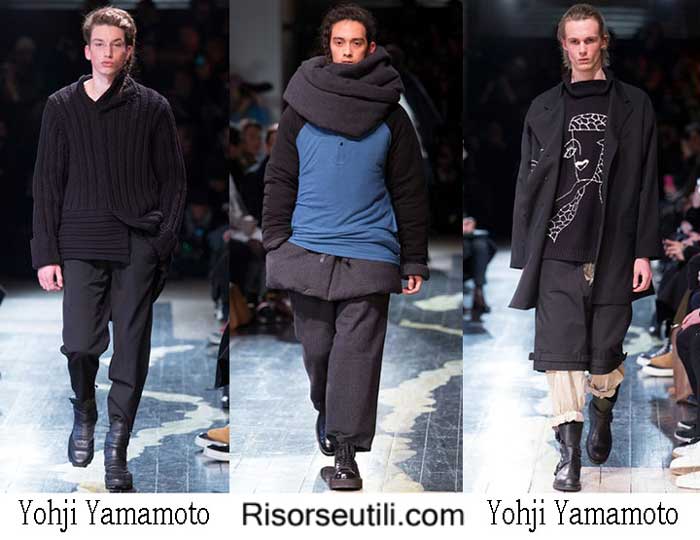 Fashion Yohji Yamamoto fall winter 2016 2017 men