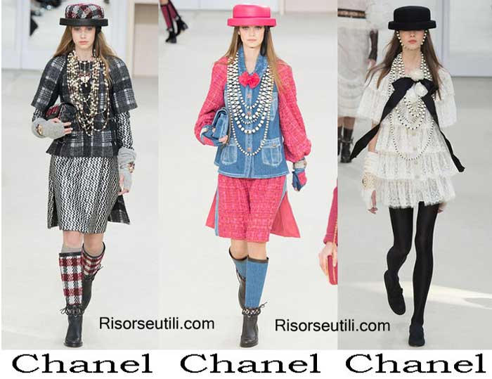 Fashion brand Chanel fall winter 2016 2017 womenswear