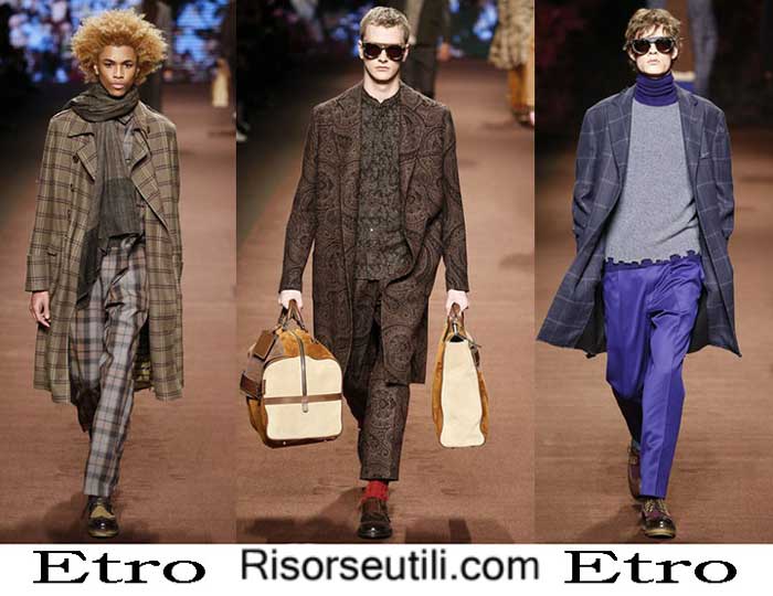 Fashion brand Etro fall winter 2016 2017 menswear