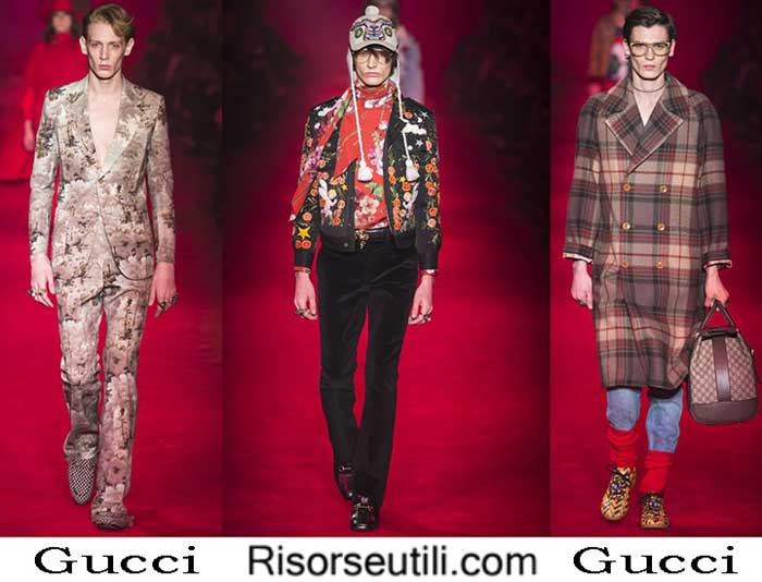 Fashion brand Gucci fall winter 2016 2017 menswear