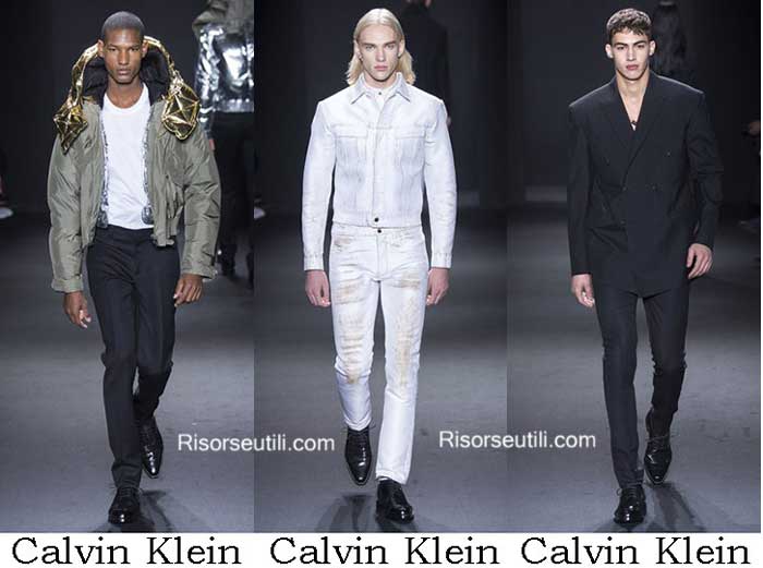 Lifestyle Calvin Klein fall winter 2016 2017 menswear