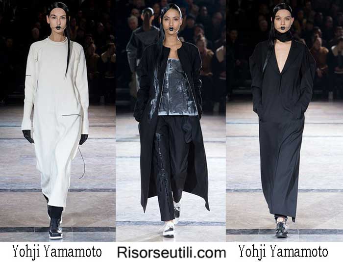 Yohji Yamamoto fall winter 2016 2017 womenswear