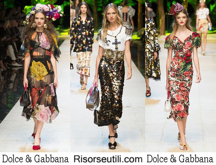 Dolce Gabbana spring summer 2017 fashion clothing