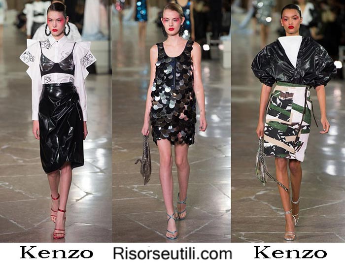 Kenzo spring summer 2017 fashion clothing for women