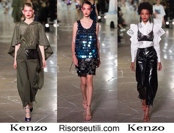 Kenzo spring summer 2017 fashion show for women