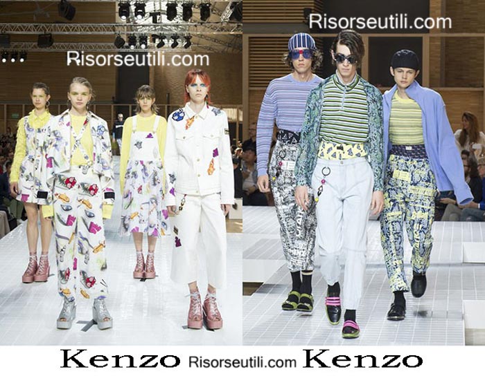 Kenzo spring summer 2017 fashion show women and men