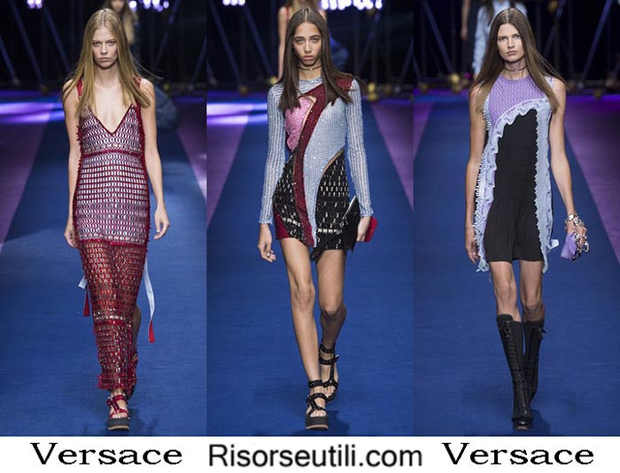 Versace spring summer 2017 fashion show for women Versace spring summer 2017 fashion show for women