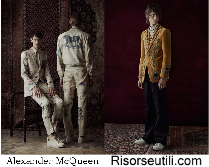 Alexander McQueen spring summer 2017 clothing for men