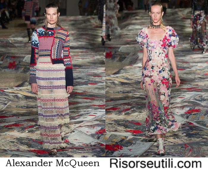 Alexander McQueen spring summer 2017 fashion show for women