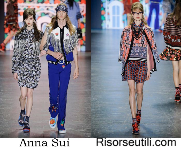 Anna Sui spring summer 2017 clothing for women