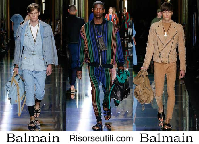 Balmain spring summer 2017 lifestyle for men