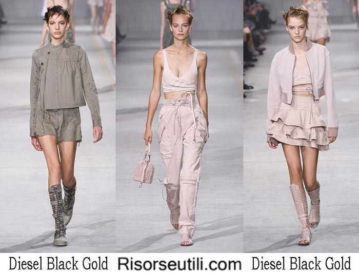 Diesel Black Gold spring summer 2017 fashion show for women