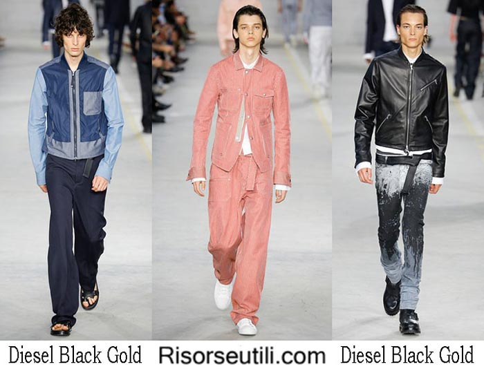 Diesel Black Gold spring summer 2017 lifestyle for men