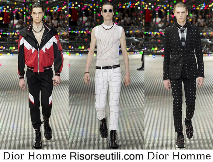 Dior Homme spring summer 2017 fashion clothing for men
