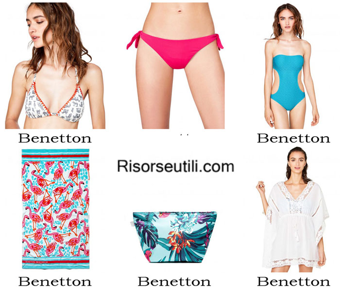 Beachwear Benetton summer 2017 swimwear bikini
