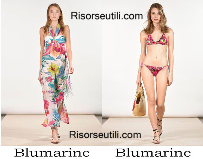 Beachwear Blumarine summer 2017 swimwear bikinis