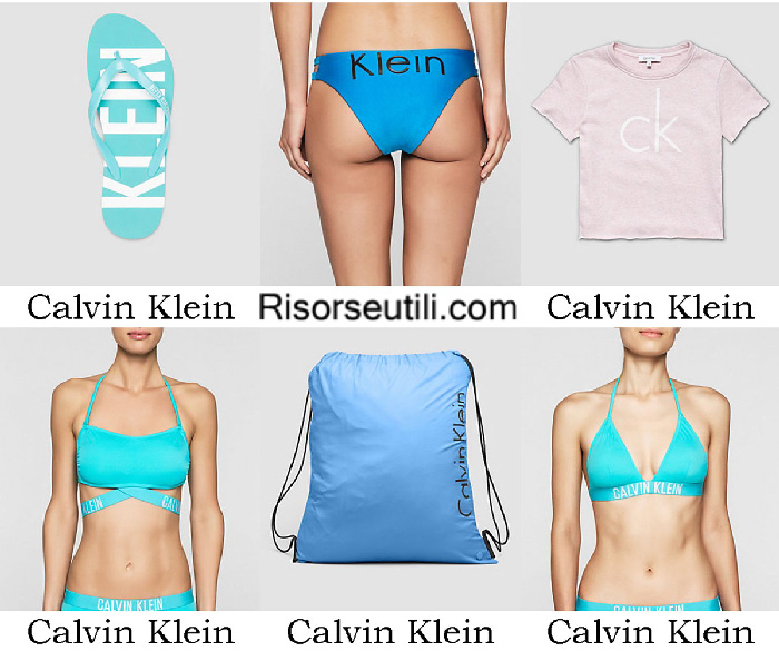 Beachwear Calvin Klein summer 2017 swimwear bikinis