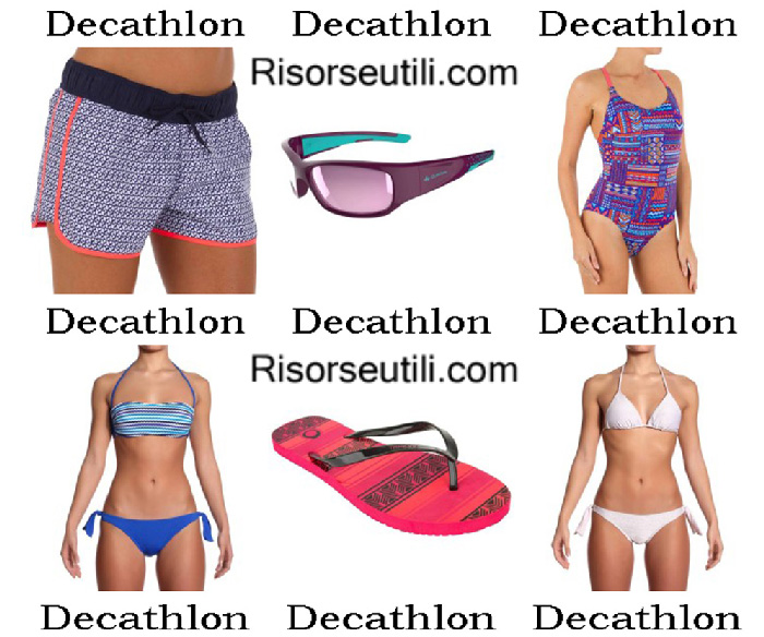 Beachwear Decathlon summer 2017 swimwear bikinis