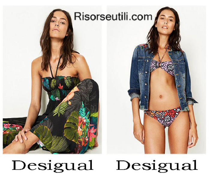 Beachwear Desigual summer 2017 swimwear bikinis