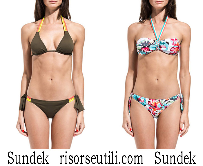 Beachwear Sundek summer 2017 swimwear bikinis