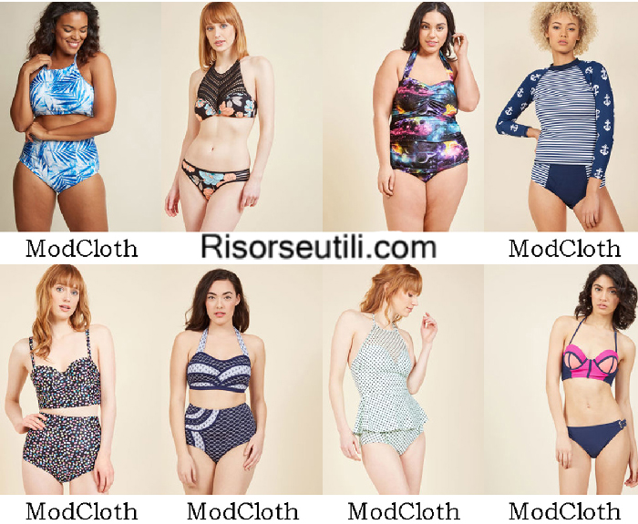 Beachwear ModCloth summer 2017 swimwear bikinis