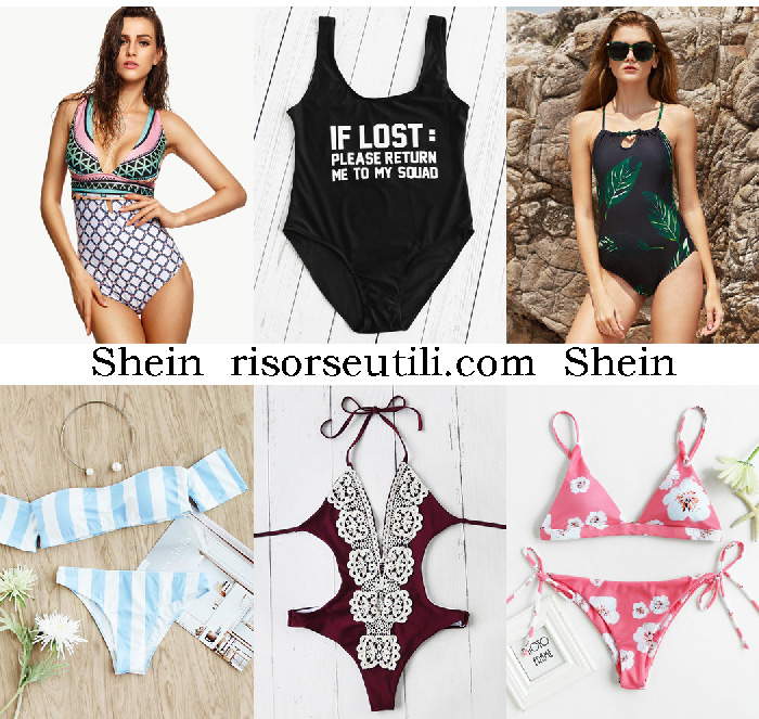 Beachwear Shein summer 2017 swimwear bikinis