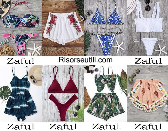 Beachwear Zaful summer 2017 swimwear bikinis