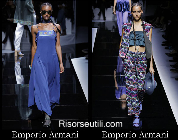 Brand Emporio Armani spring summer 2017 clothing