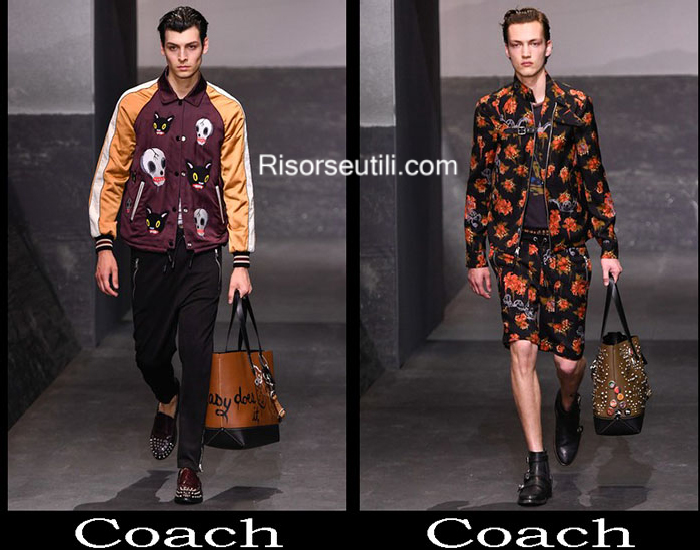 Fashion Coach spring summer 2017 clothing for men