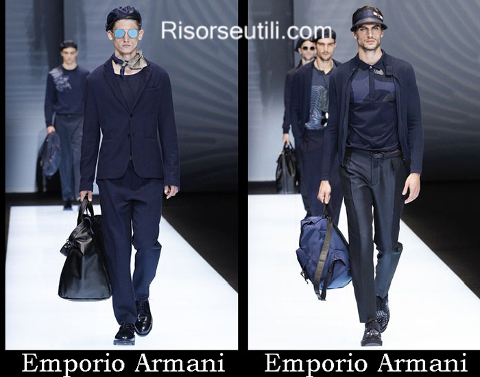 Fashion Emporio Armani spring summer 2017 men