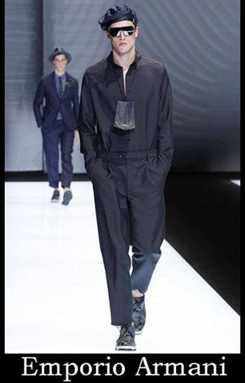 Fashion Emporio Armani spring summer men look 1