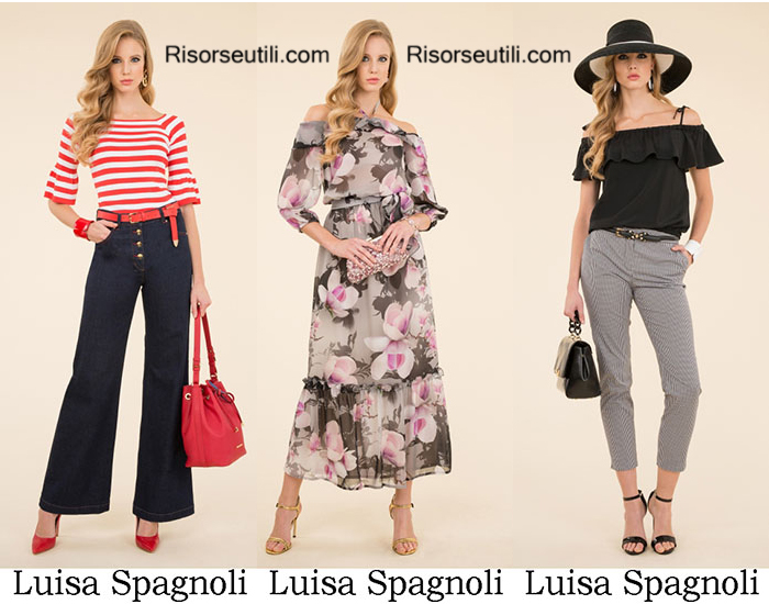 Fashion Luisa Spagnoli spring summer 2017 clothing